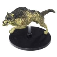 Dire Wolf  #31 Dragon Heist D&D Miniature